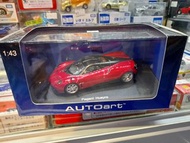 autoart 1:43 pagani huayra red 紅色