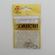 Mata Kail Pancing Daichi Dh-6 Sode Dh-90 Dh-91 Dh-92 Dh-12 Warna Biru Hitam Putih Kuning Super Taja