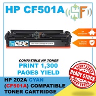 202A Cyan CF501A CF 501A 501A 501 Compatible Toner Cartridge for M254dw M254nw MFP M280nw M281cdw M2