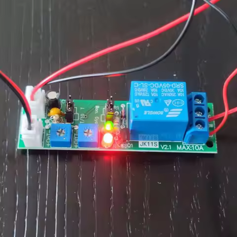 JK11S Cycle Timer Delay On/Off Relay Module 5V/12V/24V Switch Relay Board 0-100s/0-15m/0-60m/0-120m/
