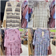 Setelan Baju Muslim/Gamis Anak Perempuan + hijab PITO DITO (2-14th)