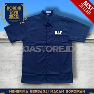 KEMEJA BAF Bussan Auto Finance K1 Navy Shirt