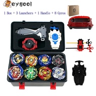 Beyblade Burst Toy Set With Arena  Light Handle Launcher Beybalde Kid's Beyblade Toys Boy Gifts box