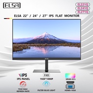 ◆❁ELSA  24 Inch Ips Monitor 75Hz Frameless Flat Fhd 1920*1080P