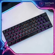 RGB Mechanical Feel Wireless 2.4G 61 Keys Gaming Keyboard - G91- Mechova