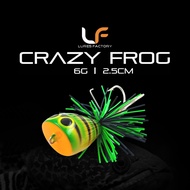 LURESFACTORY - TR CRAZY FROG (N) 2.5cm 6g HARDBODY LURE TOPWATER