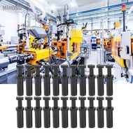 mihosg 100Pcs Pneumatic Composite Plug Connector Tube Push to Connect Blanking Industry Equipment