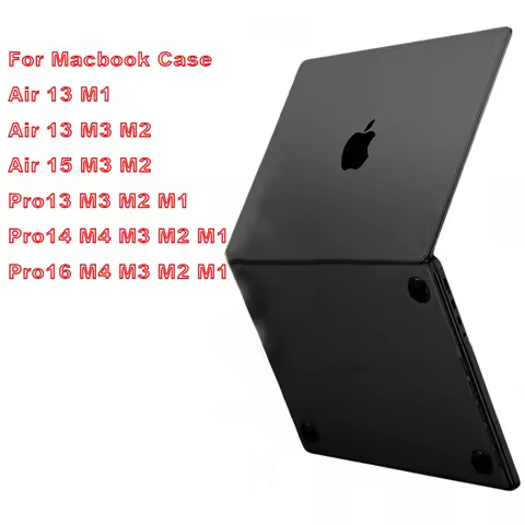 Laptop Case for MacBook Pro 14 Inch M4 2024 Release Pro 16 M4 2024 Cover For MacBook Air 13 M3 M2 Ch