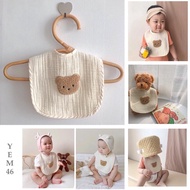YEM 46: Korean organic bamboo bibs for babies