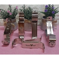 1 Piece Of Curtain Rod Holder Silver