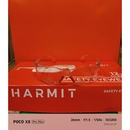 SAFETY EYEWEAR HARMIT CLEAR safety glasses/
