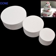 OONE Cake Dummy Modelling DIY 4/6/8 Inch Round Mould Party Polystyrene Sugarcraft
