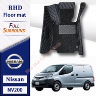 Nissan NV200  2025 New Car Floor Mat Full Surround Customization Environment Protection Car Mat