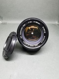 MINOLTA MC ROKKOR-PG 50mm f1.4 大光圈標準鏡