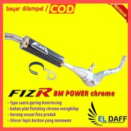 Knalpot Fiz r f1zr fizr standar racing CMS kolong bm power Bem power