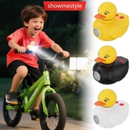 SMS Kids Bike Little Yellow Duck Horn Front Light with Remote Control Multifunctional Night Riding W