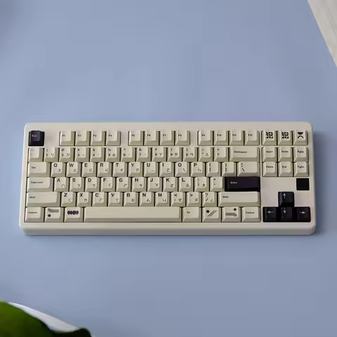 1 Set GMK CYL Créme Keycaps PBT Dye Sublimation Key Caps Cherry Profile Keycap For MX Switch Mechani