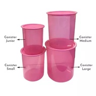 Tupperware One Touch Canister Blue 1.25L/2L/3L/4.3L OR One Touch Cookies Canister 1.75L