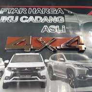 Original 4 X 4 MARK EMBLEM MITSUBISHI Pajero Sport ALL NEW Pajero Sport