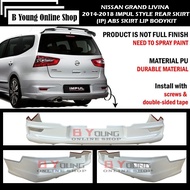 NISSAN GRAND LIVINA 2014 2015 2016 2017 2018 IMPUL STYLE REAR SKIRT (IP) ABS SKIRT LIP BODYKIT