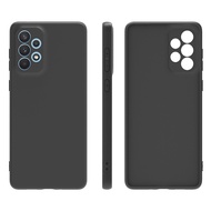 HP EllaStuff Samsung A73 5G Case Softcase PREMIUM BLACK MATTE CAMERA PROTECTION Case Casing Samsung 