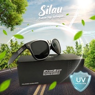[ORIGINAL] IBNUSINA EYEWEAR SPEK HD HITAM ANTI SILAU SIANG POLARIZED MURAH NEW SUNGLASSES CERMIN MAT