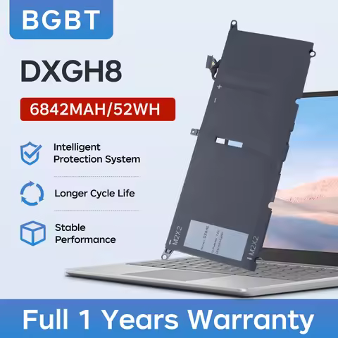 BGBT DXGH8 HK6N5 Battery for Dell XPS 13 9370 9380 7390 inspiron 5390 5391 7490 7391 7490 Vostro 539