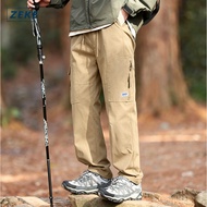 ZEKE B0045 Men's Cargo Pants Zipper Pocket Six Pocket Working Cargo Pant Seluar Panjang Kerja Lelaki