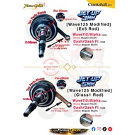 Crankshaft Wave110/Dash110/Dream110 FI /Dash FI Jet 3mm/5mm（Xyah Korek Crankcase）free oil pump shaft