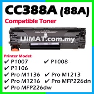 Compatible to HP CC388A HP88A LaserJet P1007 P1008 P1106 Pro M1136 M1213nf M1216 MFP226dn MFP226dw L