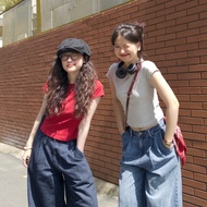 Women's plain baby tee 2 - Aufra studio