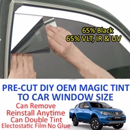 Triton Magic Tinted Solar Window ( 4 Windows + 2 Small Triangle Window ) 65% Darkness Vlt 35%