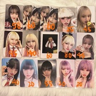 IVE 小卡 特典 Yujin Gaeul Rei Wonyoung Liz Leeso 秋天 李瑞 After Like Love Dive Eleven I am Season’s Greetin