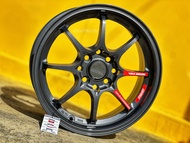 New Car Sport Rim RAYS CE28 Wheels 15x6.5J 8x100/114.3 ET40 Dark Gun Metal - READY STOCK