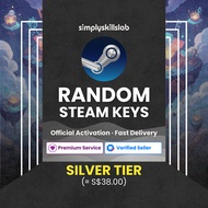 Random Steam Game Key – Silver Tier | Full PC Game