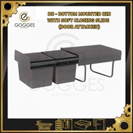 WASTE BIN 40L ( SOFT CLOSING )