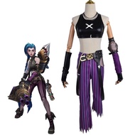 LoL League of Legends cosplay costume Jhin (Gekko) from Arcane cosplay women's outfit