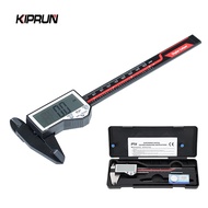 KIPRUN Digital Caliper, 0-150mm Electronic Caliper Vernier Calipers Gauge, Large LCD Display Carbon 