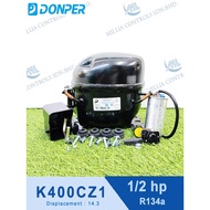 DONPER K400CZ1 COMPRESSOR - R134a