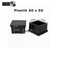 Plastik Alas Kaki Kursi Meja Rak Furniture Besi Hollow 3x3