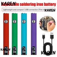 KARENGOODS Electric Soldering Iron, Battery Set Heat Device Welding Repair Tool Mini Soldering Iron 