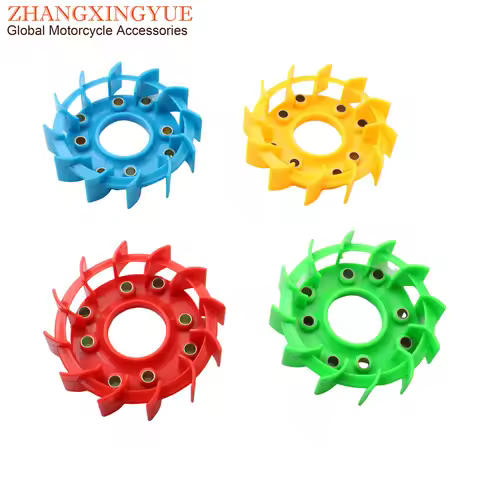 Scooter Moped Performance Turbo Cooling Fan For Kymco Agility 50 DJ S Super 8 Vitality 50cc 4T Engin