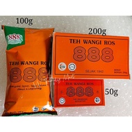 Halal*888 Tea&amp;Coffee Teh Wangi Ros 香茶*50g/100g/200g