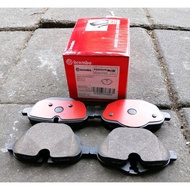 ผ้าเบรกหน้า Brembo BMW (F10) 520d 520i 530d (F11) 525d 528i 530d ปี2008-2016Hybrid ปี 14 E89 Z4 35i