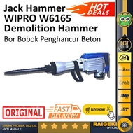 Jack Hammer WIPRO W6165 Demolition Hammer Bor Bobok Beton Hancur 6165 | Barang Second