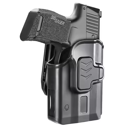 Only For P365/P365X With TLR-6,OWB,Only Holster,Index Finger Release,Incompatible Scope,Lock Click S