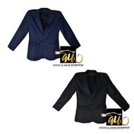 BLAZER SEKOLAH LELAKI & PEREMPUAN   |  HITAM & BIRU GELAP