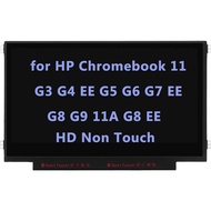 LCD Screen Replacement for HP Chromebook 11 G3 G4 EE G5 G6 G7 G9 11A G8 EE, ProBook G2, Stream Pro S