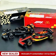 McDonald's x APX Team F1 Collaboration 1:43 Scale Model Car-Formula Car Toys