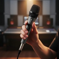 E-835S ,,,OK////,  Mikrofon Dinamik Kardioid E-835S, Genggam Berwayar dengan Suis Hidup-Mati, Sesuai